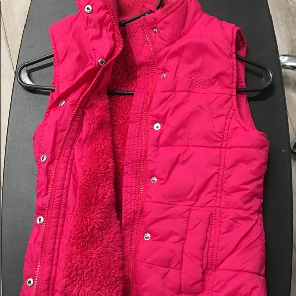 Roots Kids Pink Vest Size Lg 9-10 yrs old - Picture 2 of 5